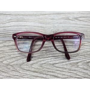 Ray-Ban Kids Eyeglasses Frames RB 1531 3648 Clear Grey Fuchsia Red 48-16-130